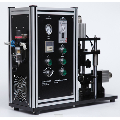 18650のシリンダー電池機械半自動溝を作る機械実験室のリチウム イオン電池の研究装置