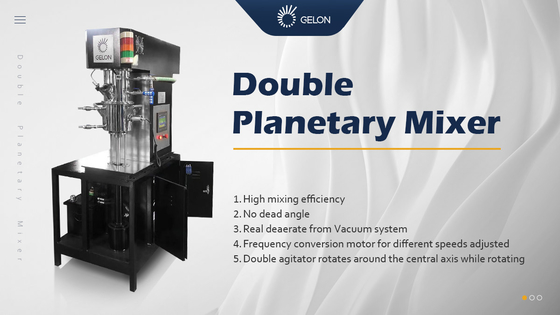 スラリー混合機 リチウムイオン電池 容量 5L 10L 機器 ポーチセルパイロットライン